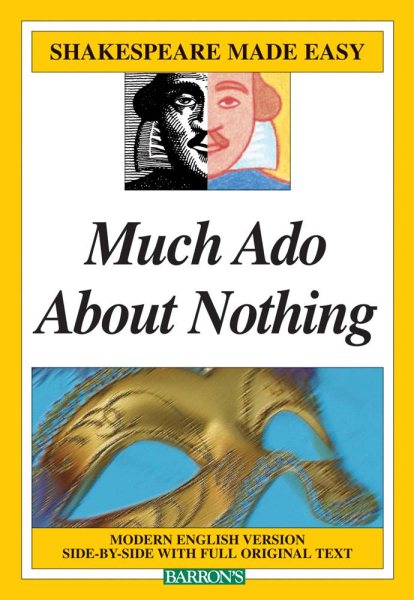 Shakespeare Made Easy: Much Ado About Nothing (Paperback) - image 1 of 2
