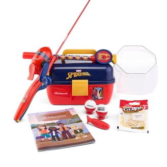 walmart shakespeare fishing rod Reverb Spinning Reel and Combo 5'6" 2-Piece Rod, Durable Tubular Glass Rod Blank Construction, EVA Handle : Sports & Outdoors packed day of fishing Shakespeare Tiger Spinning Surf Combo