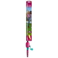 thumbnail image 1 of Shakespeare Mattel Barbie Spincast Fishing Combo, 2'6" Medium Rod, 5 Size Reel, 1 of 14