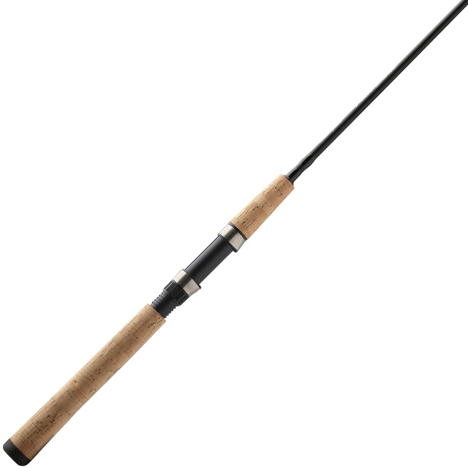 Shakespeare Micro 6'6" Spinning Rod, 2-Piece Fishing Rod, Graphite Composite Blank