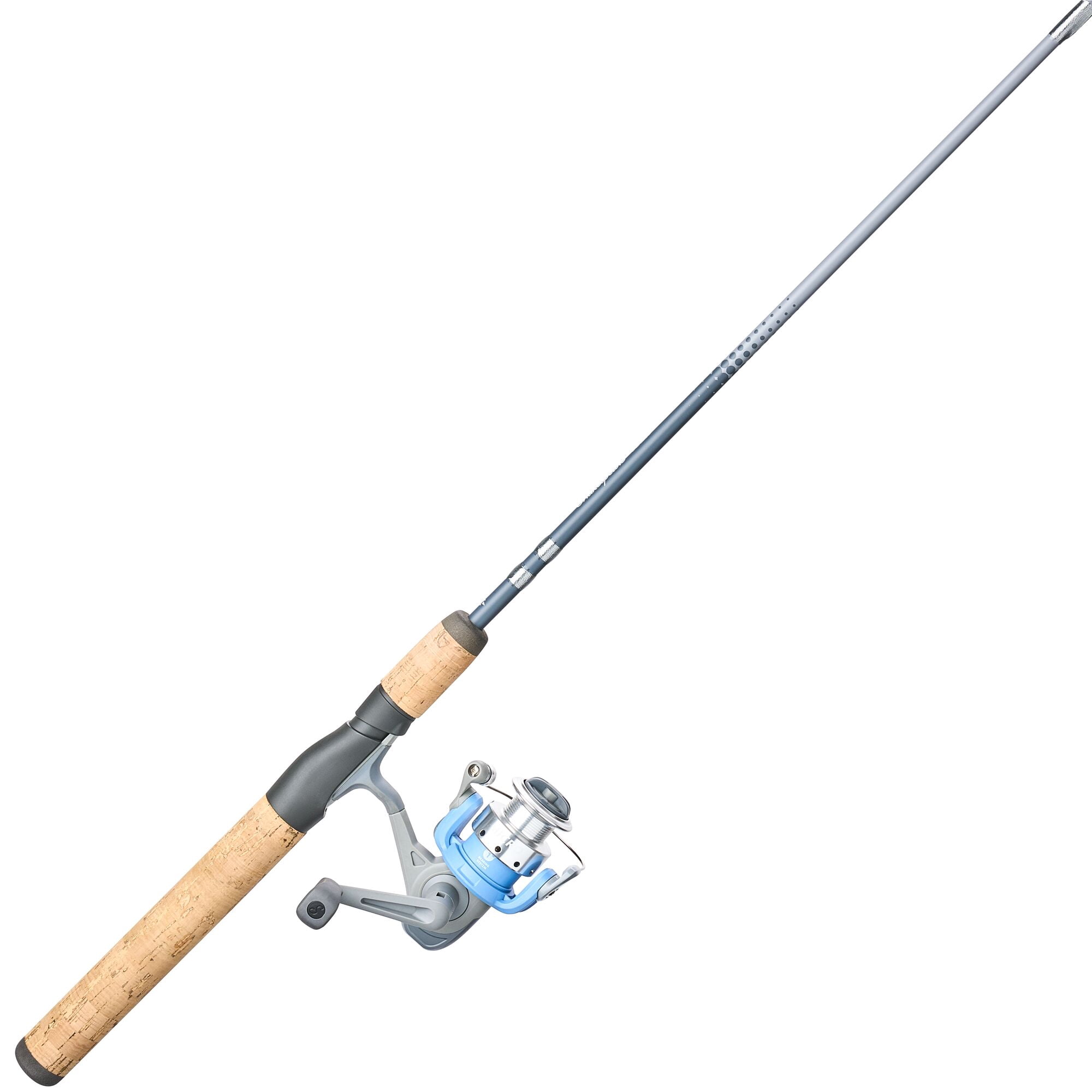 Shakespeare Micro Spinning Combo, 7' 2-Piece Light Fishing Rod, 25-Size Reel
