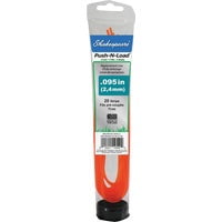 Shakespeare Mono Shakespeare Push-N-Load Replacement Pre-Cut Trimmer Line - Pack of 3