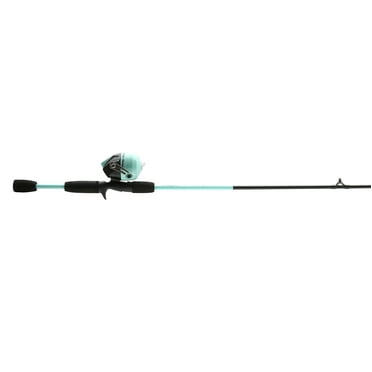 Shakespeare Reverb Spincast Combo, 5'6" Medium Fishing Rod, 10 Size Reel