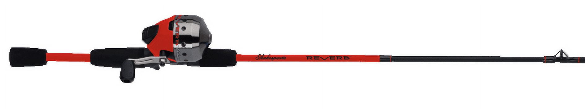 Shakespeare Reverb Spincast Combo, 5'6" Medium Fishing Rod, 10 Size Reel