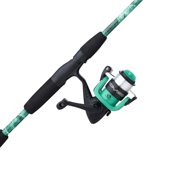 Shakespeare Reverb Mossy Oak Spinning Reel and Fishing Rod Combo