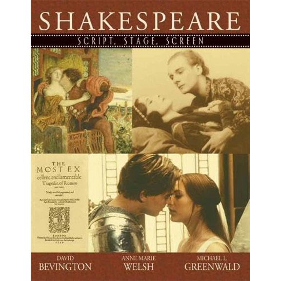 Pre-Owned Shakespeare: Script, Stage, Screen (Paperback) 0321198131 9780321198136
