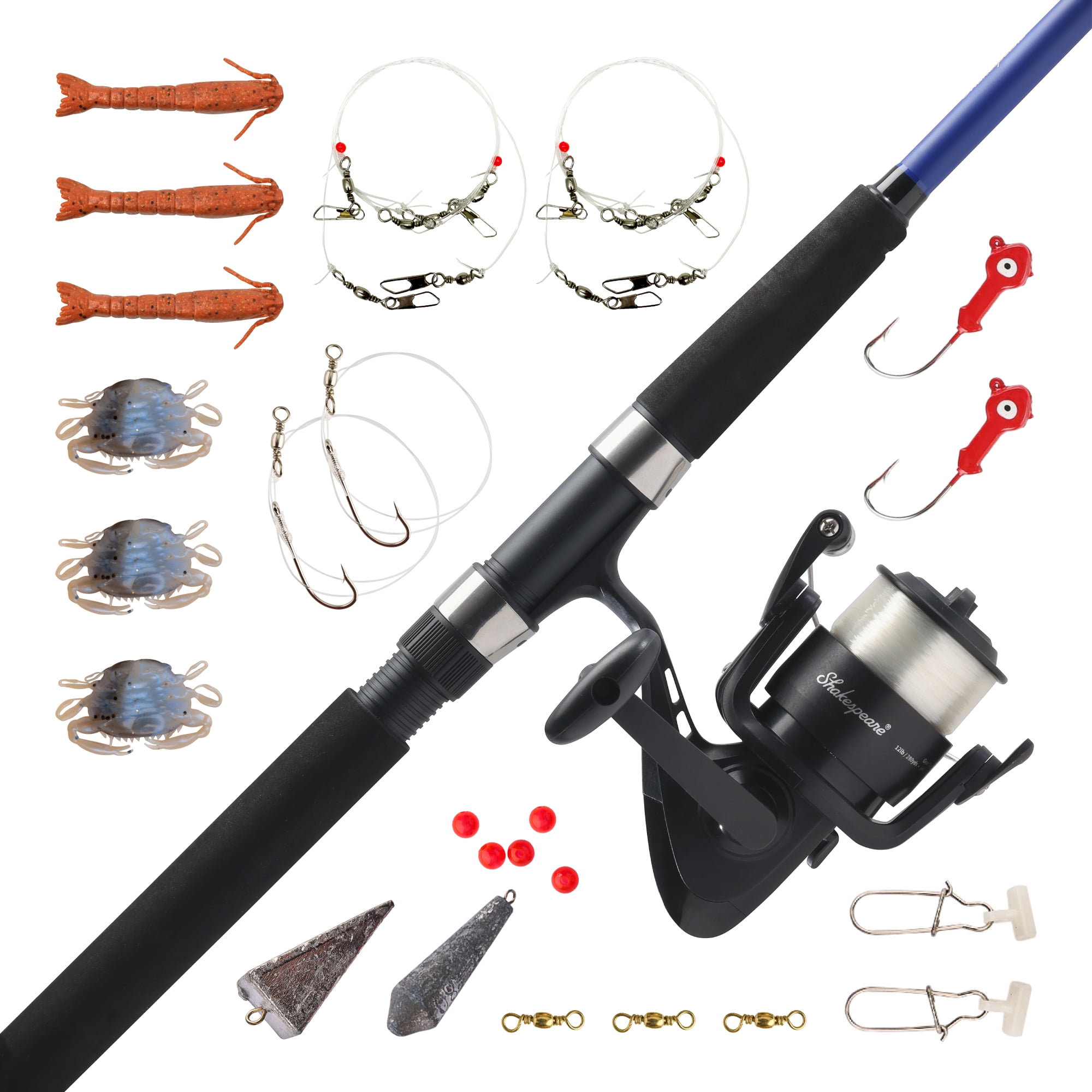 amazon fishing rod reel combo Tripquips Rod, 6.9ft 2Pcs Telescopic Fishing Rods Set, Carbon Fiber Fishing Pole, 2PCS Spinning and with Carrier Bag Freshwater Fishing Rod and Reel Combos Kits Fishing soft and hard baits Abu Garcia x Prime Spinning