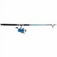 Shakespeare Tiger 7' Spinning Rod & Reel Combo Pack, Blue 