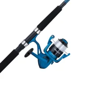 Shakespeare Tiger Spinning Catfish Combo Kit, 9' Medium Heavy Fishing Rod, 50 Size Reel