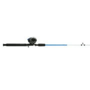 Shakespeare Tiger Spincast Combo, 6'6" Medium Heavy Fishing Rod, 15 Size Reel