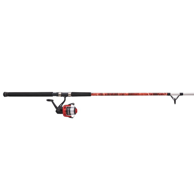 Shakespeare Tiger Catfish Spinning Mossy Oak Combo, 9' Rod and