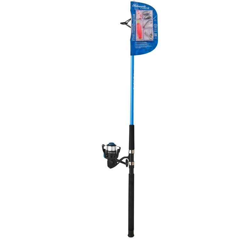 Shakespeare Tiger Catfish Spinning Reel and Fishing Rod Combo with