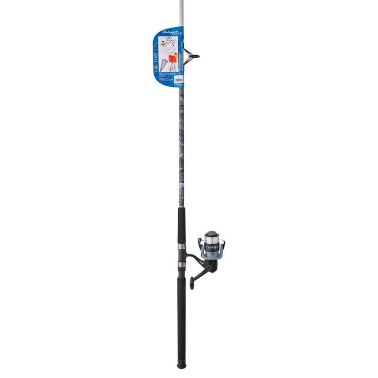 Shakespeare Tiger Spinning Surf Mossy Oak Kit, 9' Rod and Reel
