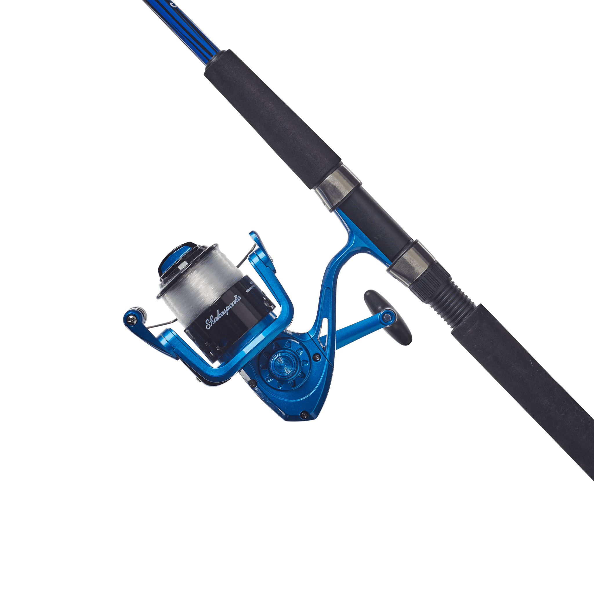 Shakespeare Tiger Spinning Rod & Reel Combo Pack, Blue