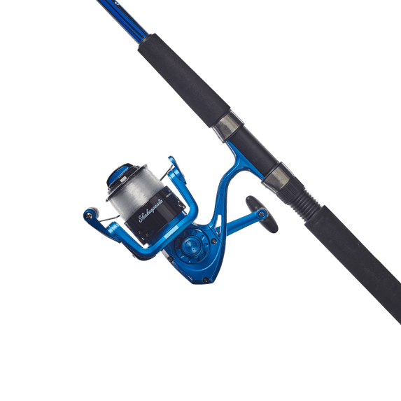Shakespeare Tiger Spinning Rod & Reel Combo Pack, Blue