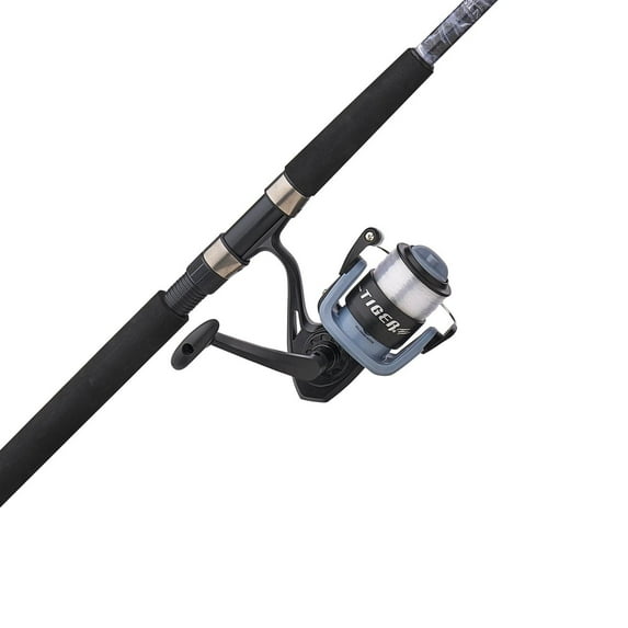 Shakespeare Tiger Spinning Surf Mossy Oak Combo, 9' Rod and Reel Combo