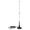 thumbnail image 1 of Shakespeare VHF 19" 5218 Black SS Whip Antenna - Magnetic Mount, 1 of 2