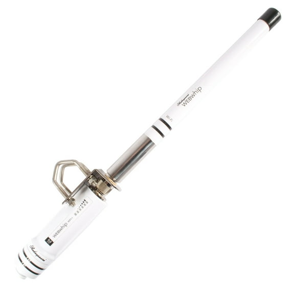Shakespeare WIFI-1 WebWhip White 19.5" WiFi Marine Antenna, Radio & Router