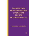 thumbnail image 1 of Shakespeare and Renaissance Literature Before Heterosexuality, (Hardcover), 1 of 1