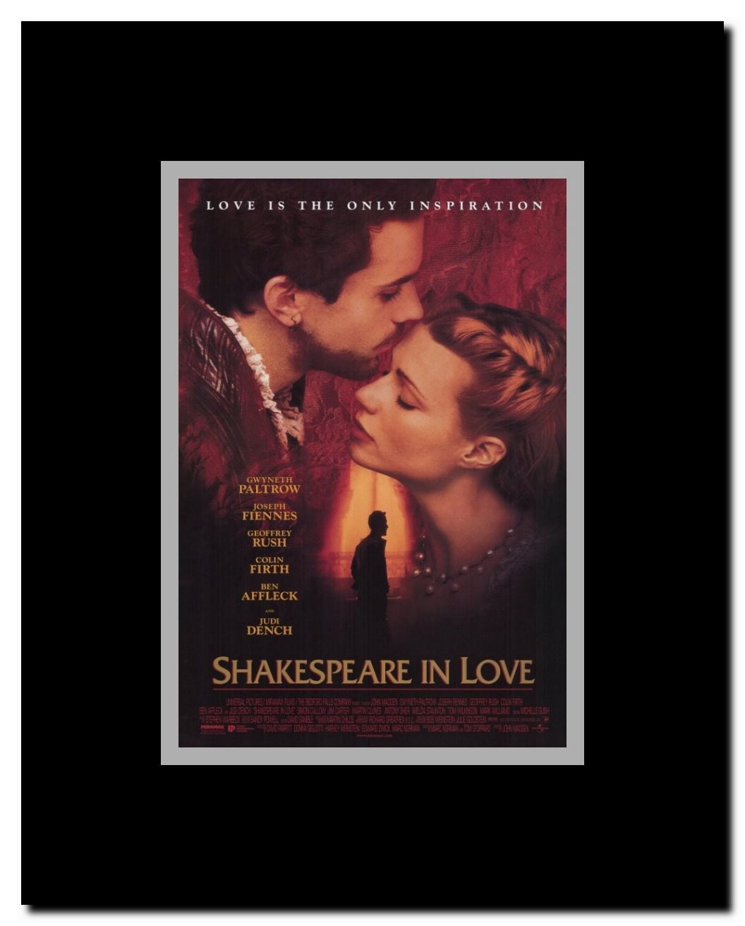 Shakespeare in Love Framed Movie Poster