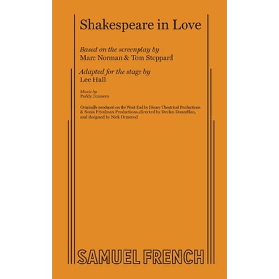 Pre-Owned Shakespeare in Love (Paperback) 0573705208 9780573705205