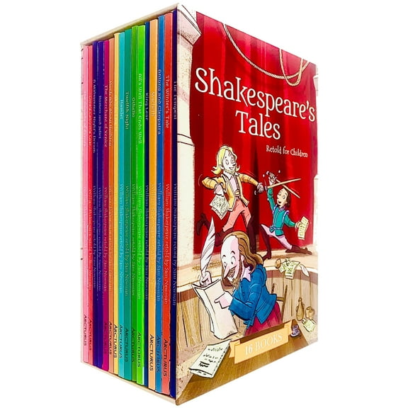 Shakespeare's Tales Retold for Children 16 Books Box Set - Ages 7+- Paperback