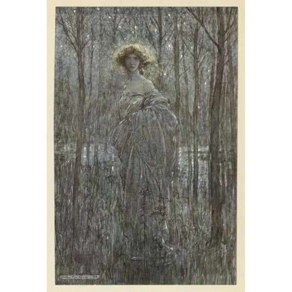 Shakespearehelena Poster Print By Mary Evans Picture Libraryarthur Rackham (24 X 36)