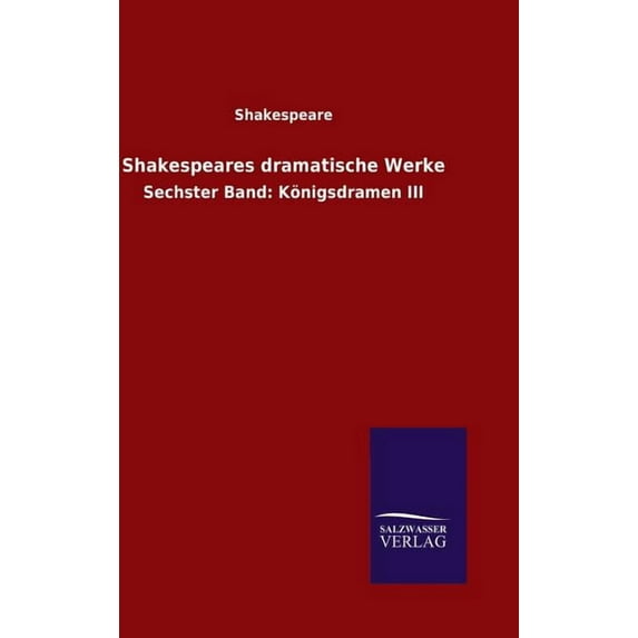Shakespeares dramatische Werke (Hardcover)