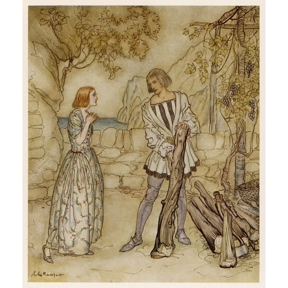 Shakespearethe Tempest Poster Print By Mary Evans Picture Libraryarthur Rackham (18 X 24)