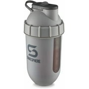 Shakesphere Tumbler Protein Shaker Bottle 24Oz Matte Grey 5060436241182