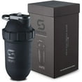 thumbnail image 1 of Shakesphere Tumbler Steel Protein Shaker Bottle Keeps Hot Drinks Hot & Cold Drinks Cold 24 oz, Matte-Black, 1 of 5