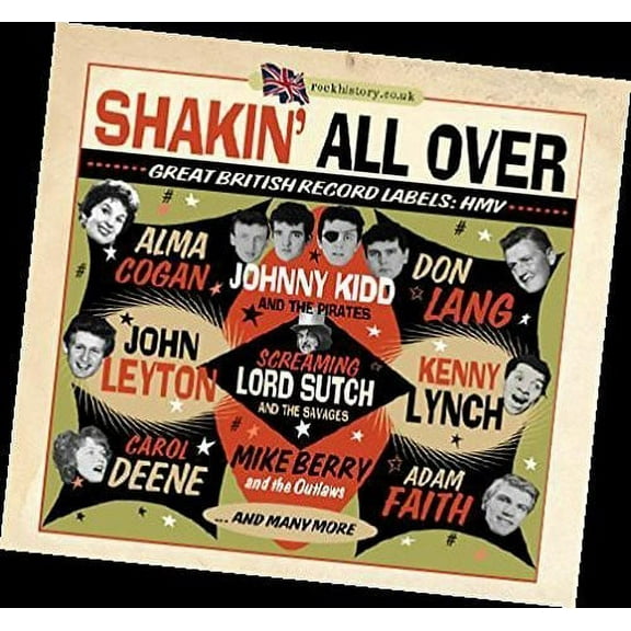 Shakin' All Over - Great British Record Labels: Hmv - Shakin' All Over - Great British Record Labels: Hmv [CD]