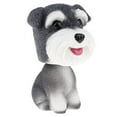 thumbnail image 1 of Shaking Head Schnauzer Nodding Dog Bobblehead Toy, 1 of 9