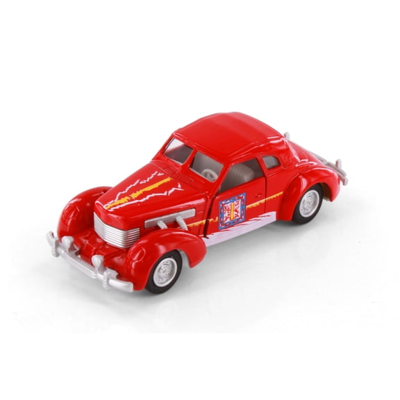 Shaking Sedan, Red - Showcasts 521/3D - 5" Scale Diecast Model Car