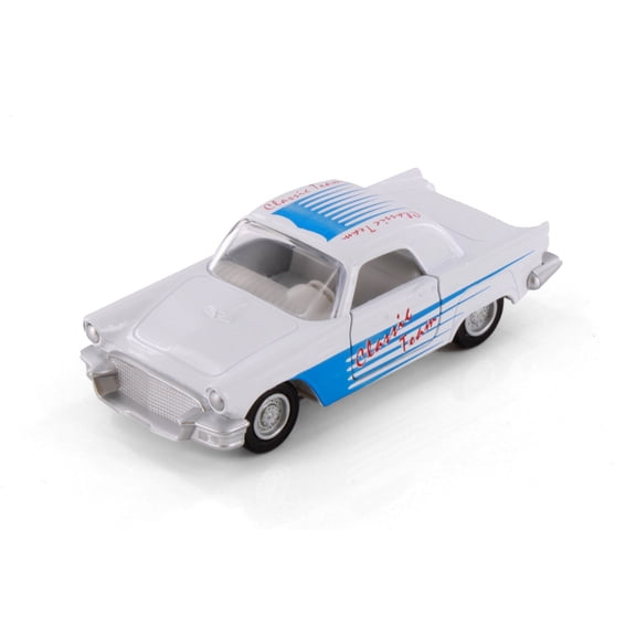 Shaking Sedan, White - Showcasts 521/3D - 5" Scale Diecast Model Car