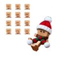 thumbnail image 1 of Shaking Wooden Man Figurine with Swinging Legs, Handmade Natural Wood Desktop Decor for Stress Relief, Fun Christmas Novelty Gift, 1 of 7
