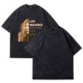 thumbnail image 1 of Shakira Las Mujeres Ya No Lloran Hip hop style round neck cotton short sleeve T-shirt, men's and women's sportswear, 1 of 6