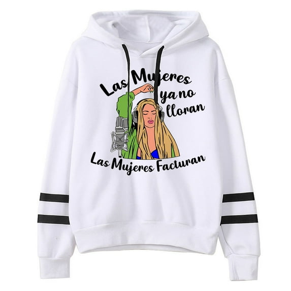 Shakira Las Mujeres Ya No Lloran Hoodie without pocket women's men's fashion trend long sleeved hooded sweatshirt