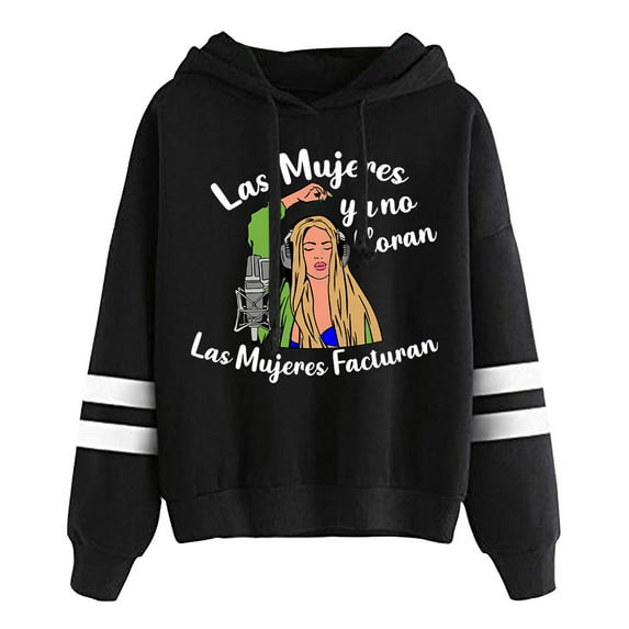Shakira Las Mujeres Ya No Lloran Hoodie without pocket women's men's fashion trend long sleeved hooded sweatshirt