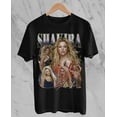 thumbnail image 1 of Shakira Vintage T-Shirt, Bold Graphic Tee Featuring Iconic Looks, Gift For Her Fan,Black color,size XL, 1 of 5