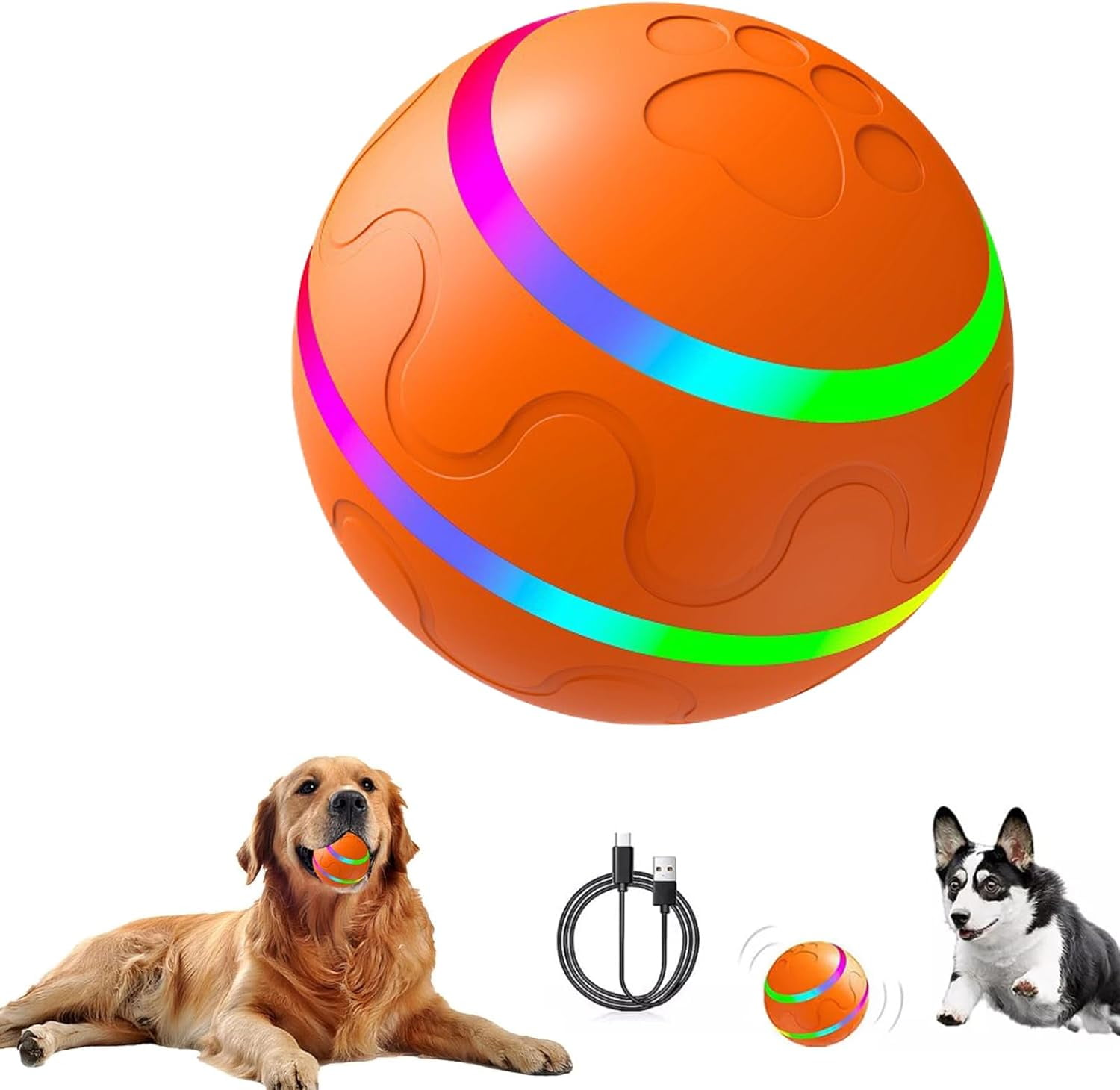 Shaky Ball Toy for Dogs, Vibrating Dog Ball, Shaking Dog Ball Toy, 2025