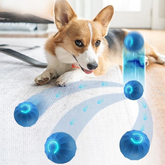 Shaky Ball Toy for Small Dogs, Shaking Dog Ball, Vibrating Dog Ball,Vibrating Ball for Dogs, Interactive Dog Ball, Automatic Moving Dog Toy Ball for Dogs(About 2.1 inch,Not Suitable for Medium to Lar
