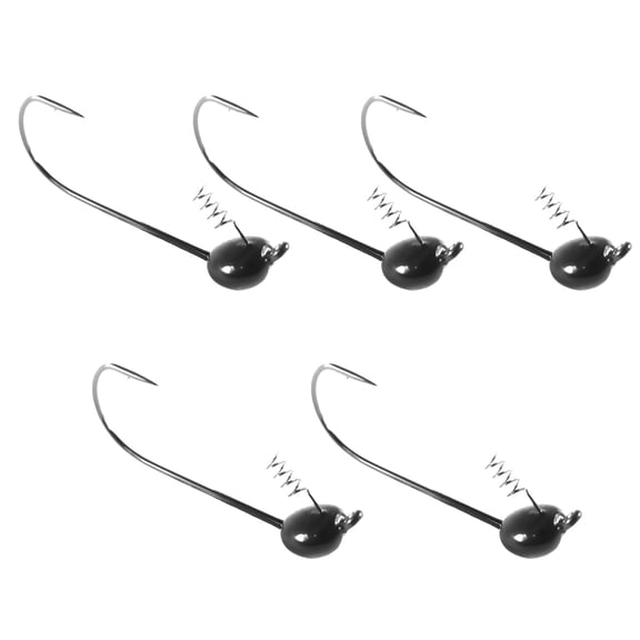 Shaky Head Black 1/16 (5 PACK)