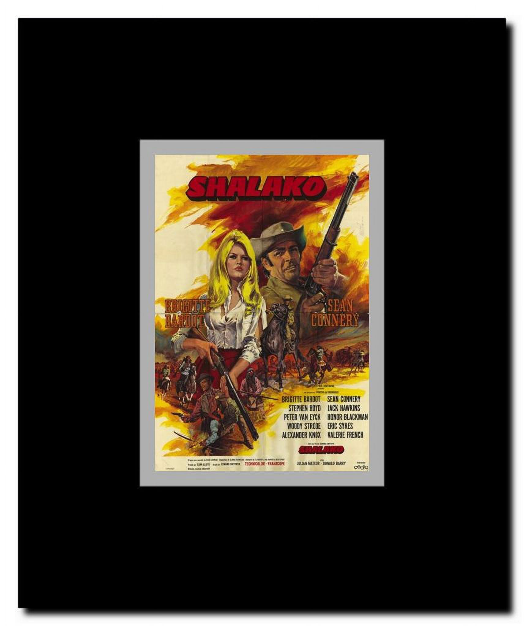 Shalako Framed Movie Poster