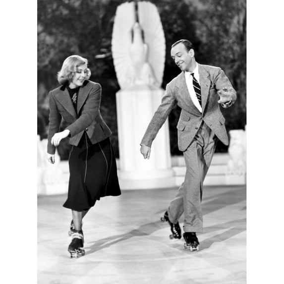 Shall We Dance, Ginger Rogers, Fred Astaire, 1937 Poster Print (16 x 20)