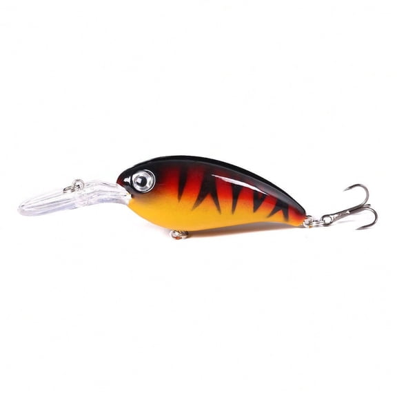 Shallow/Deep Diving Hard Baits, Covers All Water Columns for Fresh & Saltwater Fishing