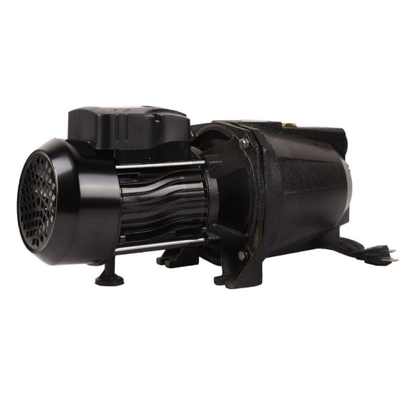 Shallow Deep Well Jet Pump 1HP 10.57GPM 216ft 110v/60Hz Jet Water Pump Stainless Steel Jet Pump to Supply Well Water 1HP / 0.75KW