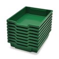 thumbnail image 1 of Shallow F1 Tray, Grass Green, 12.3" x 16.8" x 3", Heavy Duty School, Industrial & Utility Bins, Pack, 1 of 1