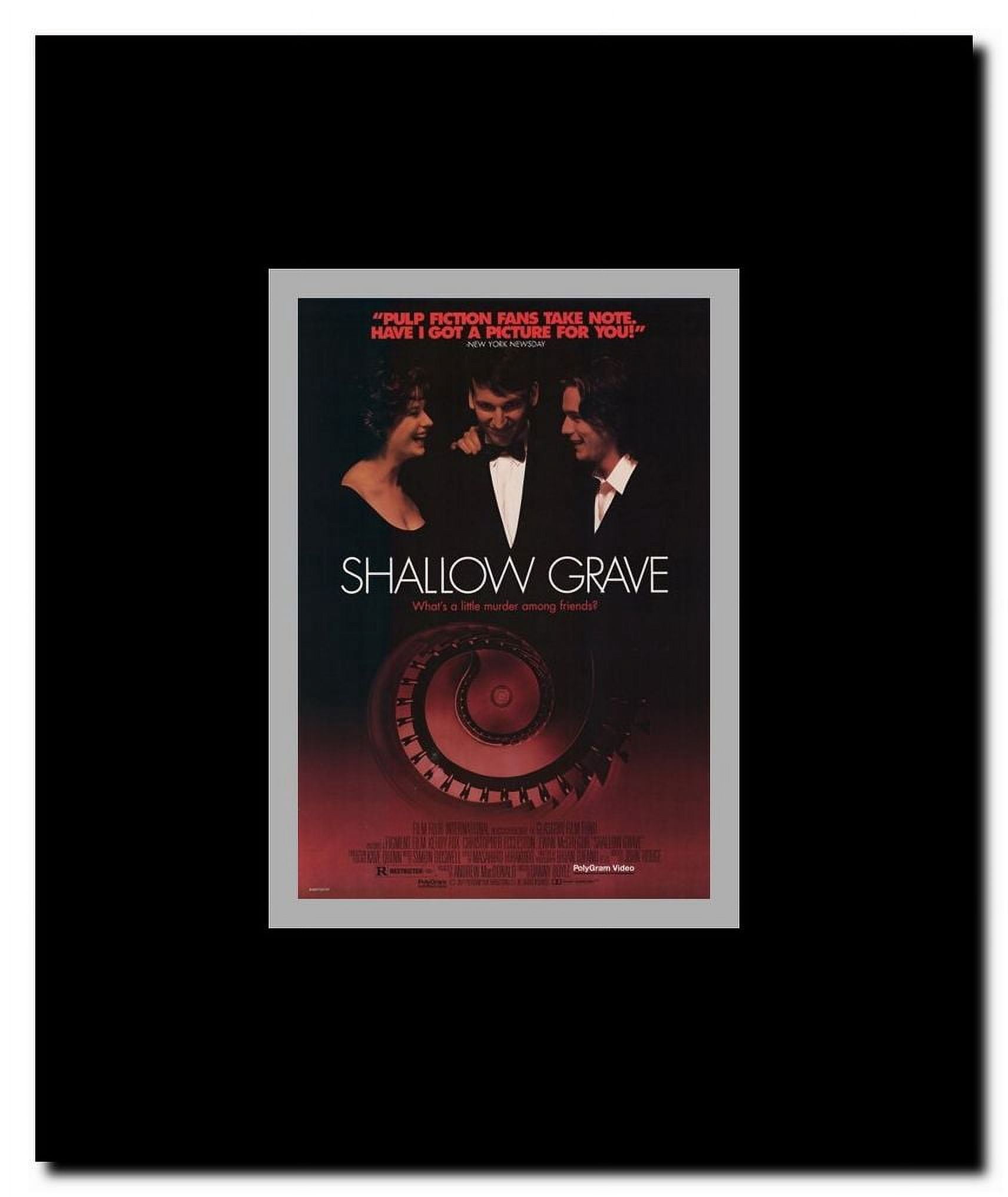 Shallow Grave Framed Movie Poster