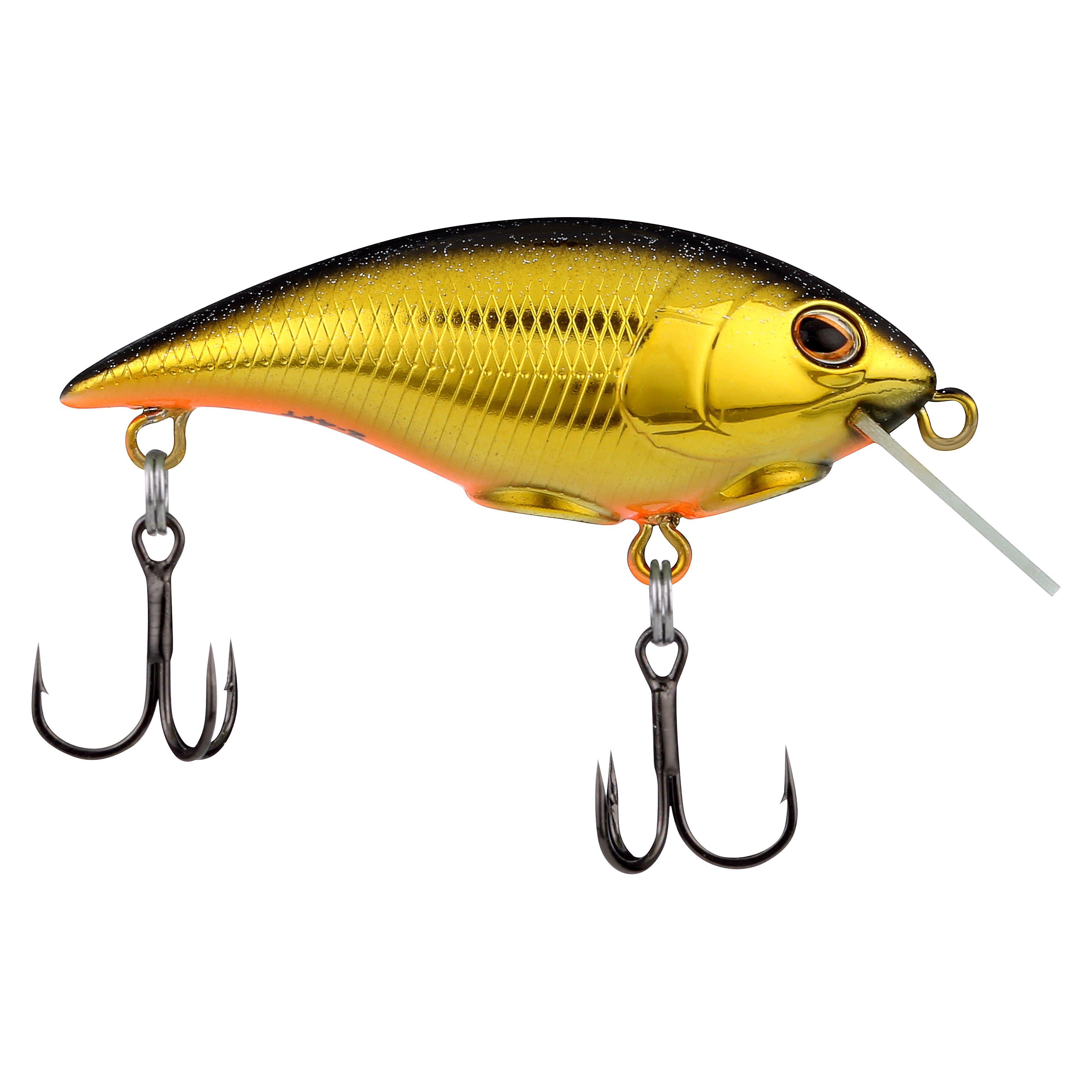 Berkley Shallow Money Badger Fishing Crankbait, 1.5 in, Hybrid Baitfish-Crayfish